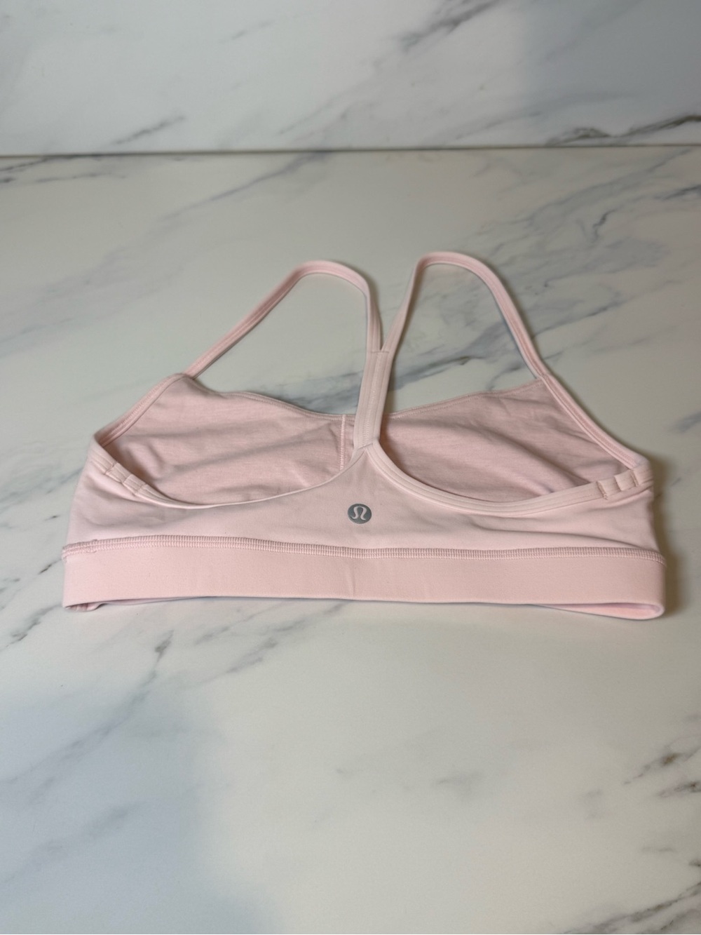 Lululemon light pink sports bra